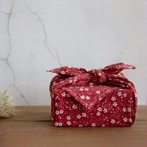Tissu d'emballage en coton japonais traditionnel personnalisé en usine, motif <span class=keywords><strong>Wafu</strong></span> écologique, imperméable, certifié Oeko-Tex, emballage cadeau - Product Image 6