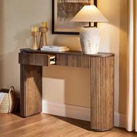 Bureau d'écriture en bois massif Rh, style moderne et minimaliste, mobilier de bureau et de chambre, personnalisable, usage commercial, marque