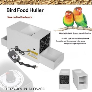 Macchina Soffiatrice per Mangime per Pappagalli in Acciaio Inossidabile, Rettangolare, con Velocità del Vento Regolabile, Stile a Cassetto Continuo, Leggera ed Efficiente - Product Image 4