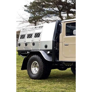 Ute, UTV, kamyon, römork için köpek kutusu kafesi ile alüminyum tepsi ve kanopi/araç kutusu - Product Image 5