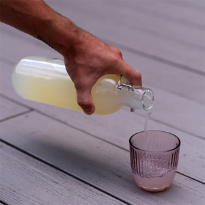 Swing Top Glass Bottles <strong>1</strong> <strong>Litre</strong> Water Bottles With Stopper Flip Top Factory Price Glass Drinking Bottles - Product Image 4