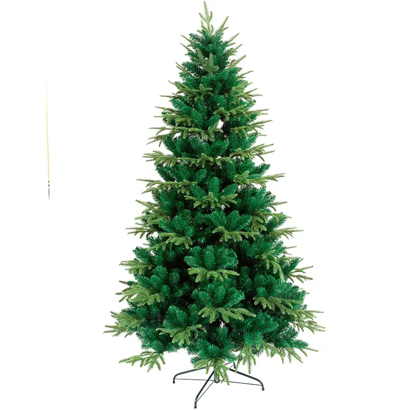 christmas decoration supplies wholesale 7 ' flowering pine needle mixed leaf snow artificial christmas tree