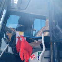 Excavatrice sur chenilles d'occasion Komatsu PC130-7, 13 tonnes, faible nombre d'heures de travail, équipement de construction