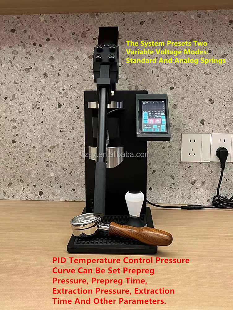 家庭用両方ハンド電気レバーエスプレッソコーヒーメーカープル