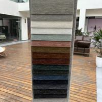 Tissu d'ameublement recyclé pour canapé, tissu en polyester tissé de luxe, matériaux de canapé en chenille, tissu en Chine, dernière collection