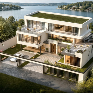 <span class=keywords><strong>Casa</strong></span> <span class=keywords><strong>Prefabricada</strong></span> de Acero Ligero Tradicional BST, Villa de 3 Dormitorios, Moderna y Lujosa, Lista para Habitar, para el Mercado Europeo, Vida Útil de 70 Años - Product Image 2
