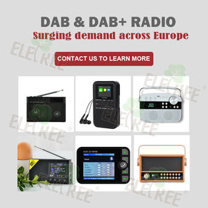 Rose Portable <span class=keywords><strong>Dab</strong></span> Plus Fm Réveil Home Haut-Parleur Rétro Portable <span class=keywords><strong>Dab</strong></span> <span class=keywords><strong>Radio</strong></span> Avec Fonction Usb & Fm & Bt - Product Image 6