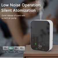 Diffuseur d'aromathérapie intelligent mural à commande par minuterie avec diffusion à large spectre pour la maison et l'intérieur