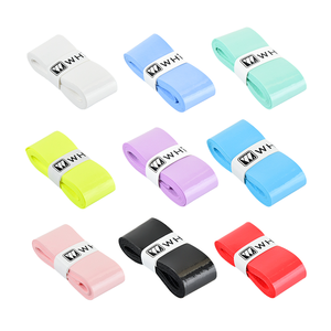 Cómoda Cinta de agarre de raqueta de tenis y pádel de cuero PU de secado rápido antideslizante <span class=keywords><strong>bádminton</strong></span> y Pickleball Overgrip - Product Image 1