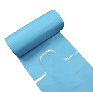 Cross Tie S-top Heavy Duty Trash Can Liners Disposable S-shape <b>Plastic</b> Garbage Bag Made in Vietnam Supplier Factory Price - Product Image 2
