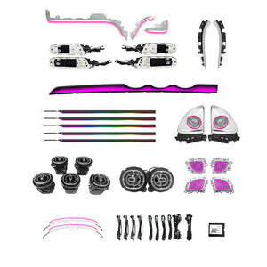 Kit d'éclairage d'ambiance 64 couleurs W254 pour Mercedes-Benz Classe GLC - Amélioration de l'éclairage intérieur 2023-2025 - Product Image 1