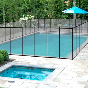 Di động gấp hàng rào an toàn nhôm lưới 4ft có thể tháo rời tạm thời hồ bơi hàng rào - Product Image 2