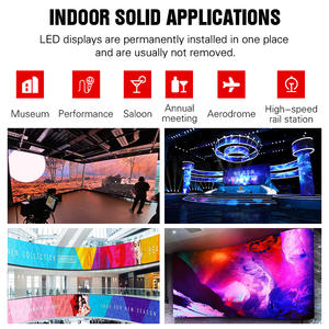 Jode Écran LED fixe d'intérieur P2, 5mm Affichage LED Pantalla Led Intérieur Salle de contrôle Mur LED HD 4K LED Panneau mural vidéo - Product Image 4