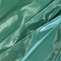 Bâche imperméable robuste 10x20 vert foncé enduite pour abris de jeux pour enfants ou couvertures de piscine
