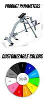 Equipo de Fitness para Entrenamiento de Fuerza y Musculación, Soporte de Acero para Barra en T, Máquina de Remo para Ejercicios de Espalda