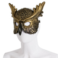 Masque de Hibou Nouveau Style pour Carnaval, Accessoire de Cosplay Festif en Plastique PP, Taille Unique, Idéal pour Créer une Ambiance Festive lors de Soirées Dansantes