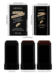 Lápiz Profesional para Cubrir Canas Temporalmente, Barra para Retocar la Raíz del Cabello, para Venta al por Mayor en Salones - Product Image 2