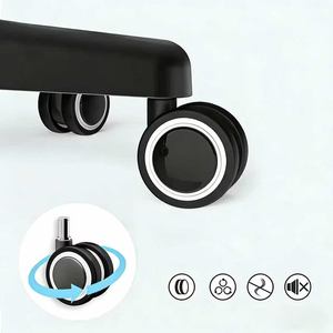 Carrito de Peluquería Ajustable, Carrito Pequeño para Salón de Belleza, Ruedas Antipinchazos, Móvil, Carrito Sencillo para Tintes en Caliente - Product Image 6