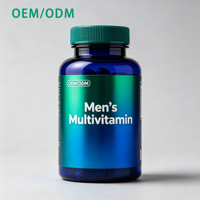 Beyaz Etiketli Erkekler İçin Multivitamin Kompleks Kapsülleri, Küresel Distribütörler İçin Dengeli Formül