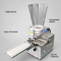 Machine à former les raviolis en promotion, grande machine automatique pour la fabrication d'empanadas, de petits raviolis, de samosas et de gyozas - Prix