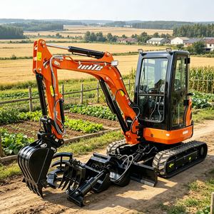 Compact Home Garden Digger 1 Ton 2 3.5 Crawler Mini Excavator Engine Small for Farm Construction - Product Image 3