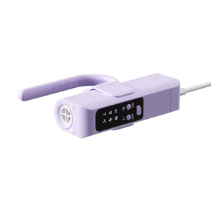 Secador de pelo inteligente para perros, que se colgara del cuello, funciona con pilas, herramienta de aseo para mascotas, color blanco - Product Image 3