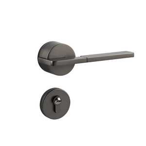 <span class=keywords><strong>Promotion</strong></span> Usine : Poignée de Porte de Luxe en Alliage de Zinc, Ensemble de Serrures Modernes Simples pour Bureau, Maison, Villa, Hôtel – Quincaillerie Décorative - Product Image 1