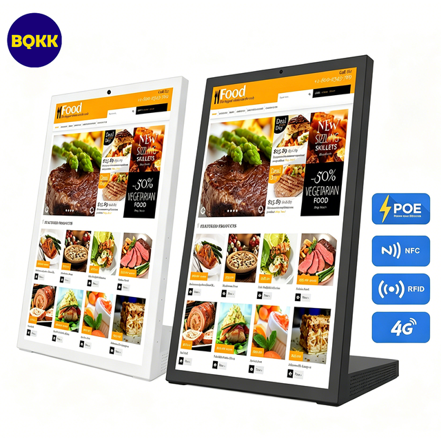 15.6 Inch Android POS All in One Tablet RK3576S 4+64GB NFC Reader L Shape Touch Screen for Commercial POS System