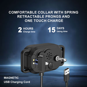 ปลอกคอฝึกสุนัขและควบคุมการเห่า 2-in-1 ชิปอัจฉริยะแบบชาร์จได้ ตรวจจับได้แม่นยำ สำหรับสุนัขขนาดเล็ก กลาง <span class=keywords><strong>ใหญ่</strong></span> ใช้ได้ทั้งในบ้านและนอกบ้าน - Product Image 4