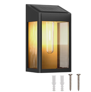 Gran oferta, lámpara de pared Solar transfronteriza, impermeable, jardín, hogar, exterior, Control de luz, sin perforaciones - Product Image 5