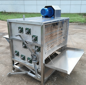 Poultry Quail Hair Feather Removal Machine Automatic High Productivity 220/380V 300-800bp/h Defeathering <strong>Chicken</strong> Scalder <strong>Plucker</strong> - Product Image 3