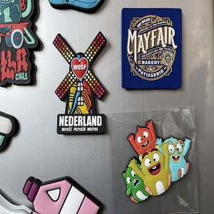 Aimant de réfrigérateur 3D personnalisé avec logo promotionnel, aimant de réfrigérateur mignon, aimant de réfrigérateur drôle en métal - Product Image 6