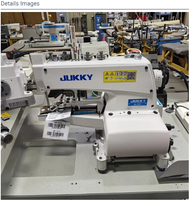 Machine à coudre industrielle JUKKY 373 de qualité supérieure pour la pose de boutons, plateforme plate, coupe-fil automatique, en promotion