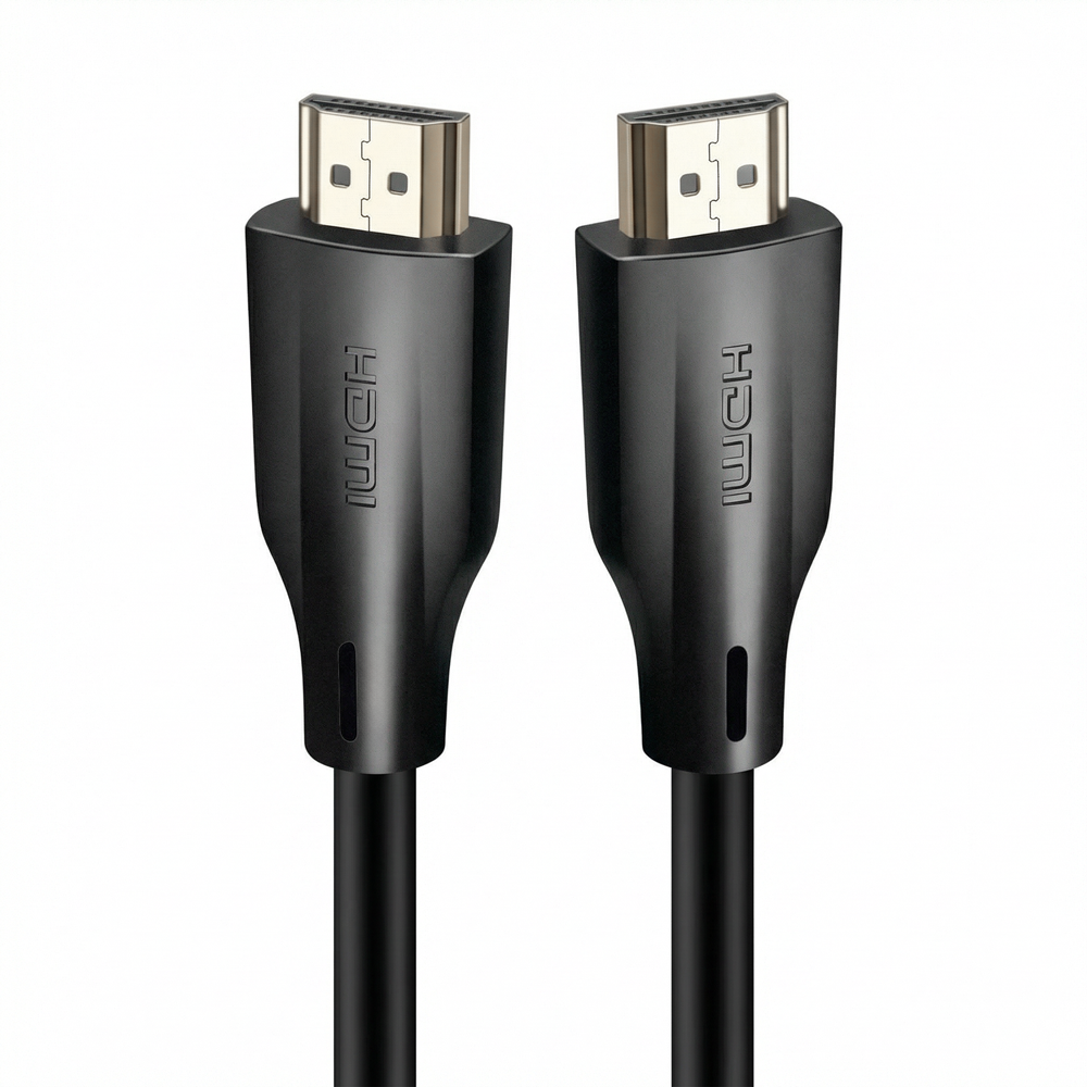 Black cable with Gold-plated interface