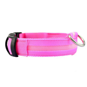 Goedkope Oplaadbare Huisdier Anti-Verloren Hond Lichtgevende Lichtgevende Hond Usb Opladen Hondenhalsband Led Knipperende Halsband - Product Image 6