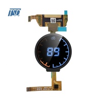 LCD Pabrik 1.4 Inci Fungsi Sentuh 454*454 Putaran Amoled Lcd Modul Amoled Antarmuka Mipi/Spi