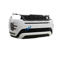 Para Land Rover Range Rover Evoque, Kit de carrocería de coche usado de alta calidad, conjunto de parachoques delantero con rejilla, ventilador de radiador y faros