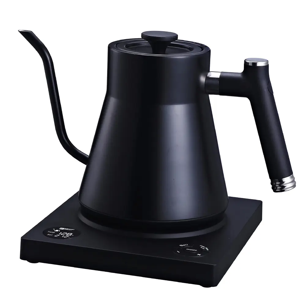 Edelstahl-Schnell heizung Digitale variable Temperatur regelung Über Kaffee-Tee kessel gießen Elektrischer Schwanenhals kessel