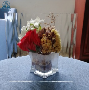 Siêu Rõ Ràng Kim Cương Hình Thủy Tinh 3.2Mm 5Mm Cán Mô Hình Trang Trí Cho Nhà Bếp Rèm Tường Phân Vùng Công Nghiệp Trang Trí - Product Image 4