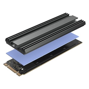 <span class=keywords><strong>M</strong></span>.2 Nvme Solid State Drive Cooling Vest Aluminium Koellichaam Ventilator Thermisch Geleidende Siliconen Chip Schroef Ngff2280 Voor Computerbehuizingen - Product Image 3