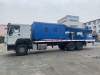 Foreuse hydraulique diesel multifonctionnelle montée sur camion pour le forage de puits miniers et d'eau