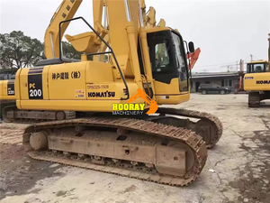 รถขุดไฮดรอลิกขนาดกลาง Komatsu PC200-7 มือสอง ความจุ 20 ตัน ผลิตในญี่ปุ่น รถขุดขนาดใหญ่ มือสอง เน้นเครื่องยนต์ - Product Image 4