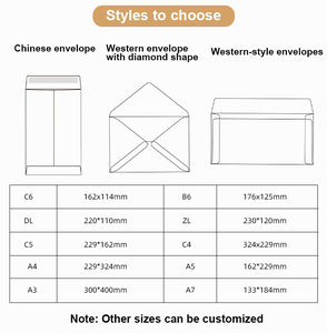 Manufacturer <strong>Customized</strong> <strong>Envelope</strong> Can <strong>Print</strong> Logo Kraft Paper <strong>Envelope</strong> Chinese <strong>Manila</strong> Blank <strong>Envelope</strong> A3 Size - Product Image 3