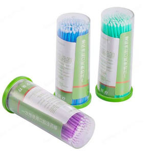 Applicateurs dentaires jetables pour fluorure buccal et <span class=keywords><strong>protection</strong></span> <span class=keywords><strong>dentaire</strong></span>, bâtonnets de collage <span class=keywords><strong>dentaire</strong></span>, 100 pièces, sans perte de cheveux - Product Image 1