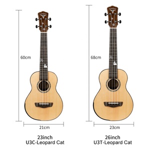 U3C Bullfighter อูคูเลเล่23/26นิ้วสายไนล่อนมันวาวเกรดสูงกีต้าร์อคูสติกขนาดเล็กอูคูเลเล่คอนเสิร์ตคุณภาพสูง - Product Image 2