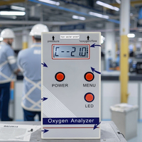 Analyseur d'oxygène ultrasonique portable Winpower RP-01, détecteur de gaz pour usage médical, mesure la pureté de l'oxygène (21-95,6% 0-20L 0-100kpa)