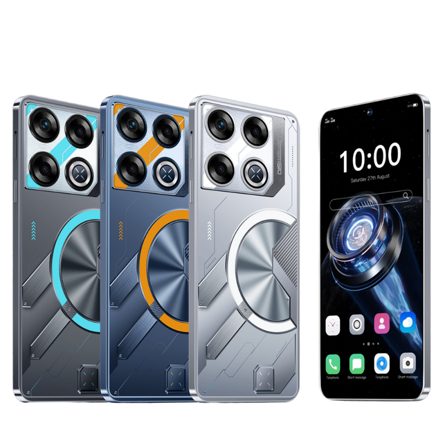 Factory Direct Sales Original GT20 Pro 7.3 Inch HD Android 14 Smartphone 16GB+1TB Deca Core CPU Face Unlock 5G Spanish 108MP 65W