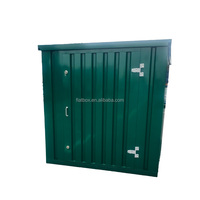 Conteneurs de stockage miniatures portables en acier Corten sur mesure de 6 pieds/10 pieds avec assemblage rapide et design moderne à vendre