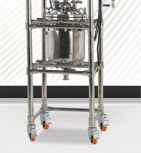 เครื่องปฏิกรณ์ตกผลึกเคมี100L พร้อมแจ็กเก็ตสแตนเลสสำหรับอุตสาหกรรมน้ำมัน - Product Image 2