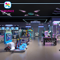 Solution clé en main pour centre de jeux et salle de jeux de parc d'attractions : machines de jeux à monnayeur et simulateurs VR